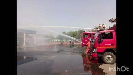 पीथमपुर: पीथमपुर में बीपीसीएल एलपीजी प्लांट पर राज्य स्तरीय मॉक ड्रिल संपन्न