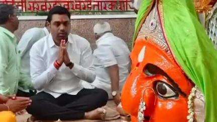 सिंदखेड राजा: रोहडा येथे श्री संत लोटांगण महाराज यांच्या पुण्यतिथीनिमित्त आमदार मनोज कायंदे यांच्या हस्ते कलश पुजन
