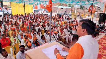 जबेरा: नोहटा में भारतीय जनता पार्टी के सक्रिय कार्यकर्ता सम्मेलन का आयोजन, राज्यमंत्री धर्मेंद्र सिंह लोधी हुए शामिल
