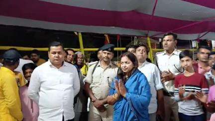 केसरिया: गोच्छी कुशहर पंचायत में आयोजित भगवान के प्राण प्रतिष्ठा कार्यक्रम में विधायक शालिनी मिश्रा ने किया संबोधन