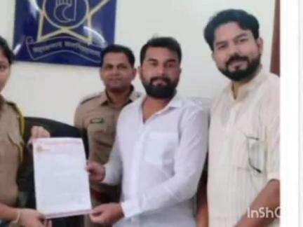 चिमूर: अल्पवयीन मुलीवर अत्याचार करणाऱ्या नराधमाला फाशी द्या चंद्रपूर  पोलीस अधीक्षकांना निवेदन