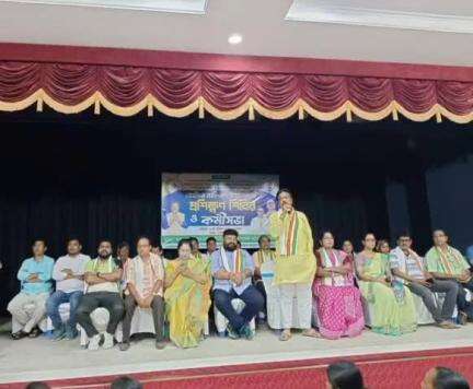উদয়নারায়ণপুর: রায় বাঘিনি অডিটোরিয়াম হলেতে ভোটার তালিকা সংশোধনী প্রশিক্ষণ শিবির উপস্থিত বিধায়ক উদয়নারায়ণপুরে