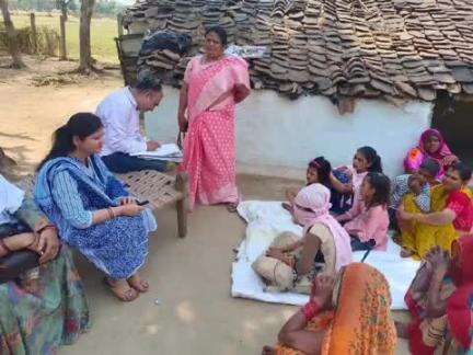 बड़ागांव धसान: बड़ागांव के ककरवाहा गांव में महिला एवं बाल विकास विभाग और चाइल्ड लाइन टीम ने बाल विवाह रुकवाया
