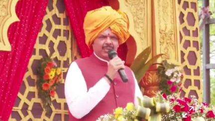 शिरूर कासार: घाटशीळ पारगाव येथे नारळी सप्ताहास मुख्यमंत्री देवेंद्र फडणवीस राहिले उपस्थित