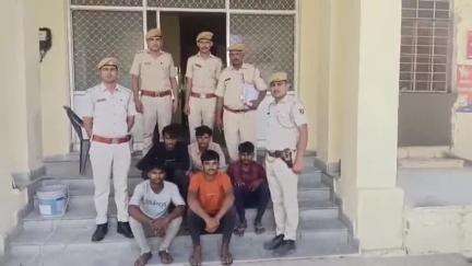 पुष्कर: पुष्कर थाना पुलिस ने रिवॉल्वर चोरी करने वाली गैंग के 5 सदस्यों को किया गिरफ्तार, मामले की जांच जारी