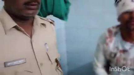 मांझा: भवानी मोड़ पर सड़क हादसा, बाइक सवार युवक घायल, डायल 112 की पुलिस ने अस्पताल में कराया भर्ती