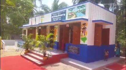 வேதாரண்யம்: வண்டுவாஞ்சேரி ஊராட்சியில் கிராம செயலகம் மற்றும் அங்கன்வாடி கட்டிடத்தை அமைச்சர் அன்பில் மகேஷ் பொய்யாமொழி திறந்து வைத்தார்.