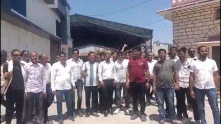 केकड़ी: पश्चिम बंगाल में हिन्दू समुदाय पर हुए अत्याचार के विरोध में हिंदूवादी संगठनों ने राष्ट्रपति के नाम ADM को सौंपा ज्ञाप