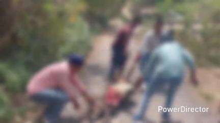 ओखलकांडा: ग्राम ल्वाडडोबा के बीच मार्ग में फेंका मिला गाय का शव, ग्रामीणों ने उसे मार्ग से हटाया