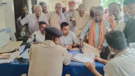 पंडौल: थाना दिवस के अवसर पर पंडौल थाना परिसर में आयोजन