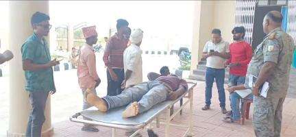 बरवाडीह: कुलही नाला के समीप हाइवा की टक्कर से बाइक सवार युवक की मौत