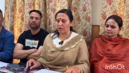 रोहड़ू: रोहडू से पूर्व भाजपा प्रत्याशी शशि वाला ने प्रेस वार्ता में कहा- रोहडू क्षेत्र में नहीं हो रहा विकास कार्य