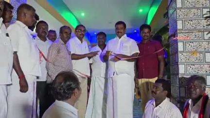 விளாத்திகுளம்: நாகலாபுரத்தில் புதிய கலையரங்கம் திறப்பு விழா எம்எல்ஏ திறந்து வைத்தார்