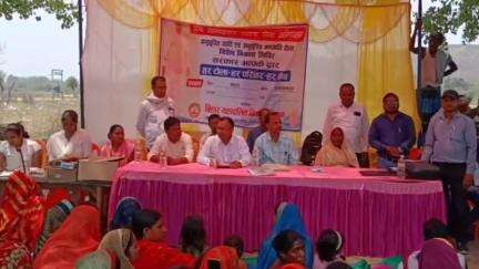 इमामगंज: बिहार विकास मिशन के तहत आठ पंचायतों में कैंप लगाकर लोगों से आवेदन लिए गए