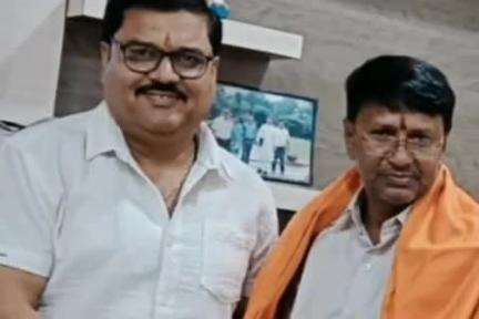 उदयपुरा: राज्य मंत्री नरेंद्र शिवाजी पटेल के पुत्र का उदयपुर में हुआ स्वागत
