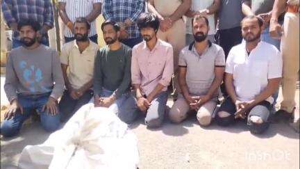 करेड़ा: करेड़ा पुलिस ने सर्राफा शॉप में हुई लाखों की चोरी का किया खुलासा, जमानत पर रिहा सरगना सहित 6 आरोपी गिरफ्तार