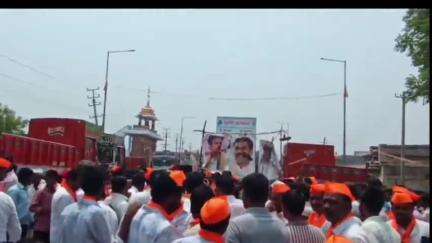 ತಾಳಿಕೋಟಿ: ಶಾಸಕ ಯತ್ನಾಳ್ ಉಚ್ಛಾಟನೆ ಖಂಡಿಸಿ ಮೀಣಜಗಿ ಗ್ರಾಮದಲ್ಲಿ ಪಂಚಮಸಾಲಿ ಸಮಾಜ ಪ್ರತಿಭಟನೆ
