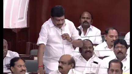 விக்கிரவாண்டி: விக்கிரவாண்டி தொகுதியில் வனத்துறை சார்பாக சாலையை சீரமைக்க வலியுறுத்தி சட்டப்பேரவையில் MLA அன்னியூர் சிவா கோரிக்கை
