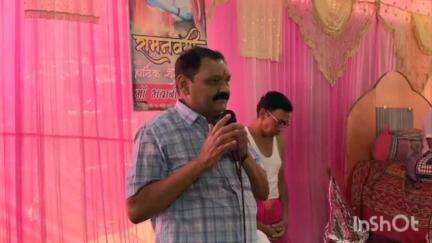 कळंब: कळंब शहरातील अनुसया देवस्थान येथील आयोजित भागवत सप्ताहाला आदिवासी विकास मंत्री अशोक उईके यांची भेट