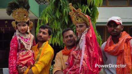 रोसड़ा: दामोदरपुर दुर्गा मंदिर में 251 कलशों की शोभायात्रा निकली, भागवत कथा का हुआ शुभारंभ