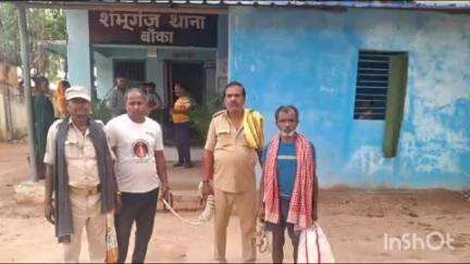 शंभूगंज: बेला गांव से कांड के आरोपी और असौता गांव से वारंटी को गिरफ्तार कर बांका में न्यायिक हिरासत में भेजा गया