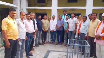 गरौठा: गरौठा कस्बे में शोकसभा का आयोजन किया गया