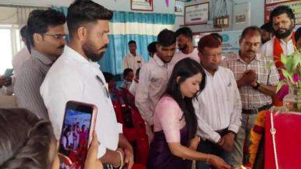 घट्टिया: घट्टिया के शासकीय महाविद्यालय में व्याख्यान माला का आयोजन