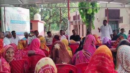 सहदेई बुजुर्ग: थाना परिसर में विदाई समारोह का आयोजन किया गया, सम्मानित किया गया