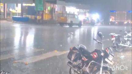 ಮೂಡಿಗೆರೆ: ಚಾರ್ಮಾಡಿ ಘಾಟ್, ಕೊಟ್ಟಿಗೆಹಾರ ಭಾಗದಲ್ಲಿ ಧಾರಾಕಾರ ಮಳೆ