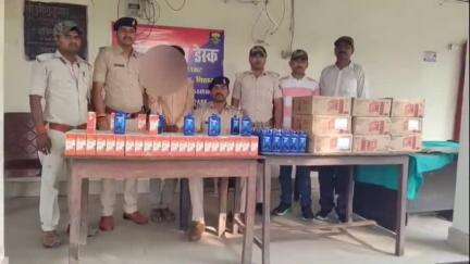 केसरिया: डुमरियाघाट थाना क्षेत्र के जलवा टोली से पुलिस ने 128.7 लीटर विदेशी शराब के साथ एक को किया गिरफ्तार