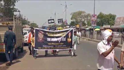 पाथ्री: अनंता टोपे हत्या प्रकरणात आरोपींना शिक्षा द्या, नागरिकांनी काढला तहसील कार्यालय येथे मोर्चा