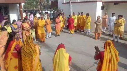 गलियाकोट: रामसौर गांव में धूमधाम से मनाया गया खोडियार माताजी शिखर प्रतिष्ठा महोत्सव