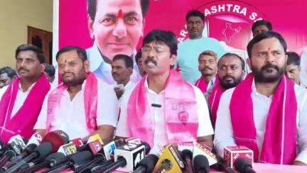 నకిరేకల్: నకిరేకల్ పట్టణంలో కేసిఆర్ వెంటనే తెలంగాణ ప్రజలు:బిఆర్ ఎస్  రాష్ట్ర నాయకులు ప్రసన్న రాజ్