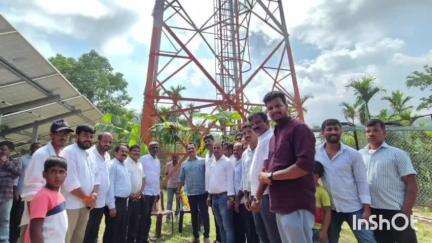 ಮೂಡಿಗೆರೆ: ಮೊಬೈಲ್ ಗ್ರಾಹಕರಿಗೆ ಅಡೆತಡೆಗಳಿಲ್ಲದೇ ಸುಲಲಿತ ಸಿಗ್ನಲ್: ಆಲೇಖಾನ್ ಹೊರಟ್ಟಿ ಗ್ರಾಮದಲ್ಲಿ ಕೋಟಾ ಶ್ರೀನಿವಾಸ್ ಪೂಜಾರಿ