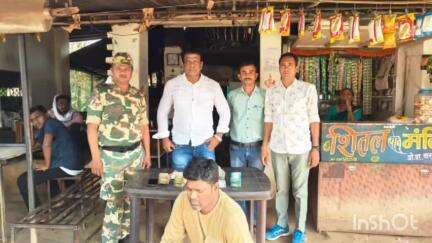 साकोली: पळसगाव सोनका येथे साकोली पोलीस ठाण्याचे ठाणेदार एम. पी.आचरेकर यांनी धाड टाकून सट्टापट्टी घेणाऱ्या एकावर दाखल केला गुन्हा