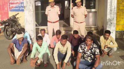 पीपलखूंट: पीपलखूंट क्षेत्र में पुलिस ने वांछित अपराधियों के खिलाफ बड़ी कार्रवाई करते हुए 15 आरोपियों को किया गिरफ्तार