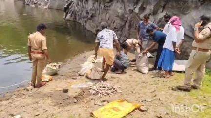 കുന്നത്തുനാട്: ഓടക്കാലിയിലെ പാറമടയിൽ എട്ട് ചാക്കുകളിൽ നിറച്ച സ്ഫോടക വസ്തുക്കൾ കണ്ടെത്തി, അന്വേഷണം ഊർജിതമാക്കിയതായി കുറുപ്പുംപടി സി.ഐ