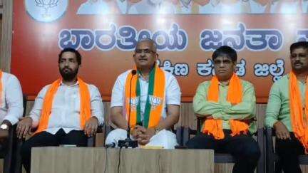 ಮಂಗಳೂರು: ರಾಜ್ಯ ಕಾಂಗ್ರೆಸ್ ಸರ್ಕಾರದಿಂದ ಅಲ್ಪಸಂಖ್ಯಾತರ ತುಷ್ಟೀಕರಣ: ಕೊಡಿಯಾಲ್‌ಬೈಲಲ್ಲಿ ಎಂಎಲ್‌ಸಿ ಪ್ರತಾಪ ಸಿಂಹ ನಾಯಕ್