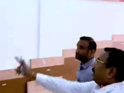 बल्लारपूर: शहरात साकारत असलेल्या स्वर्गीय सुषमा स्वराज कौशल्य विकास केंद्राची आमदार सुधीर मुनगंटीवार यांनी केली पाहणी