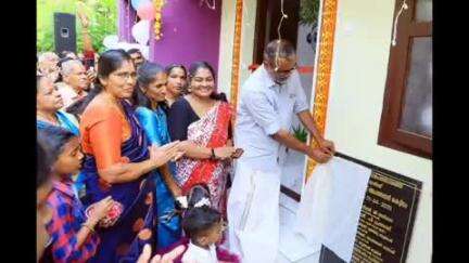 ചേർത്തല: തണ്ണീർമുക്കം നാമക്കാട് സ്മാർട്ട് അങ്കണവാടി മന്ത്രി പി. പ്രസാദ് ഉദ്ഘാടനം ചെയ്തു