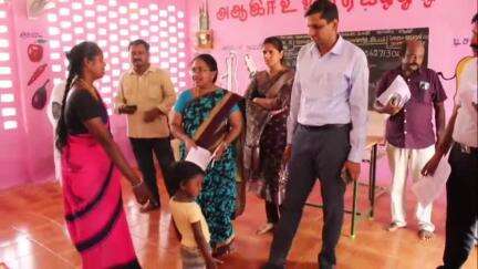 விளாத்திகுளம்: சூரங்குடியில் உள்ள அங்கன்வாடி மையத்தில் கலெக்டர் நேரில் ஆய்வு