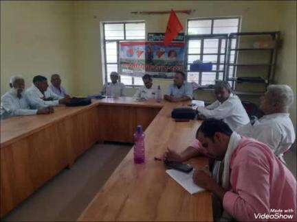 कुम्हेर: कुम्हेर में भारतीय किसान संघ की बैठक का आयोजन, अध्यक्ष सतवीर सिंह ने की बैठक की अध्यक्षता