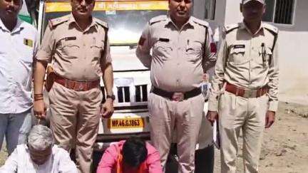 सतवास: अवैध गौ तस्करी के आरोपी हरणगाँव पुलिस की गिरफ्त में