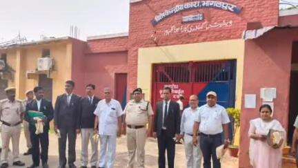 सबौर: शहीद जुब्बा सहनी केंद्रीय कारा, भागलपुर विशेष केंद्रीय कारा और महिला मंडल कारा का पटना के अधिवक्ता ने किया निरीक्षण