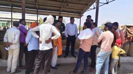 बटियागढ़: तहसीलदार ने बटियागढ़ और खड़ेरी में गेहूँ खरीदी केंद्रों का लिया जायज़ा, किसानों से की चर्चा