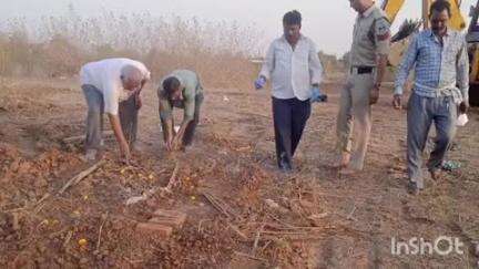 अनूपपुर: अज्ञात युवक की पहचान न होने पर पुलिस और समाजसेवियों ने किया अंतिम संस्कार