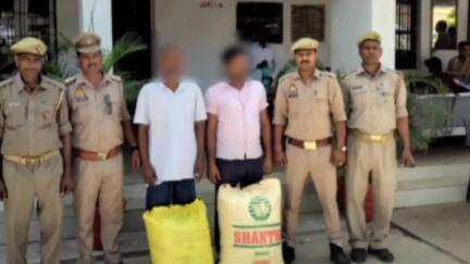 नवाबगंज: चन्दौली मानपुर रोड से पुलिस ने 2 अभियुक्तों को गिरफ्तार किया, कब्जे से 12.275 किग्रा पोस्ता छिलका बरामद