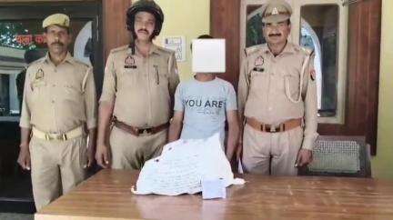 शाहाबाद: शाहबाद कोतवाली पुलिस ने कांठ रोड से चोरी के मुकदमे में एक वांछित अभियुक्त को चोरी के सामान के साथ गिरफ्तार किया