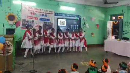 केंद्रीय विद्यालय सीटीपीएस में बालबाटिक थ्री और कक्षा वन का हुआ स्वागत।
