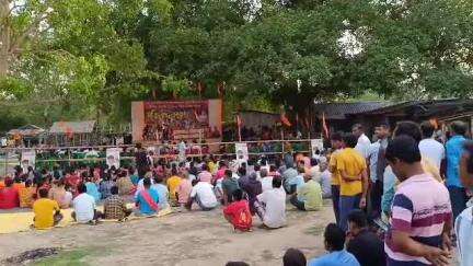 পূর্বস্থলী ২: মতুয়া ও হিন্দু ঐক্য মঞ্চের ডাকে জামালপুর বুড়োরাজ মন্দির প্রাঙ্গনে মালদা মুর্শিদাবাদ ও কাশ্মীরের ঘটনার প্রতিবাদে সভা